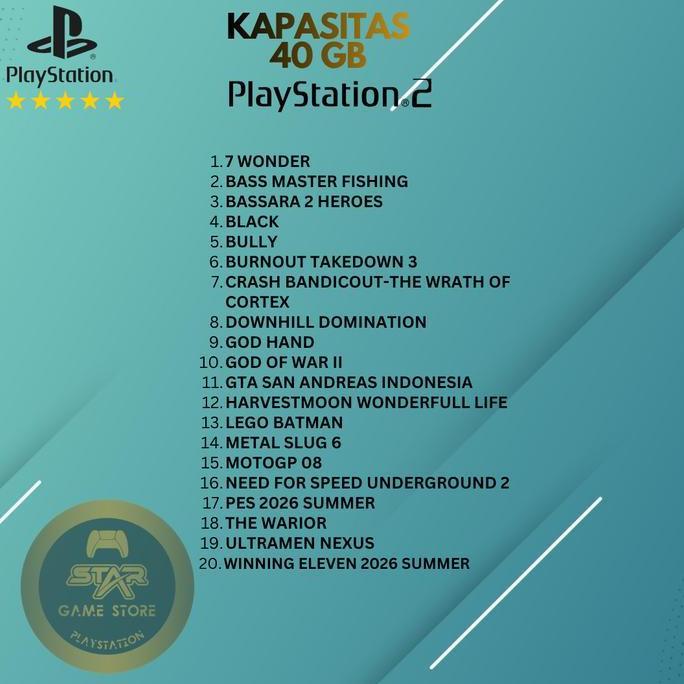 Hardisk External Ps2 160gb Full Game Terlaris Dan Terpopuler