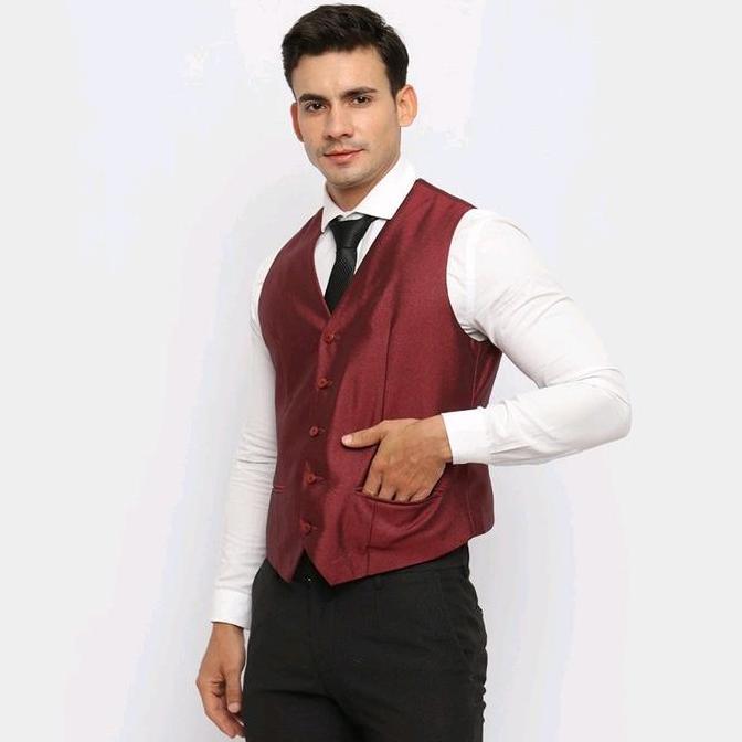 Rompi Pengantin Rompi Wedding Vest Nikah Rompi Pria dalaman jas Formal