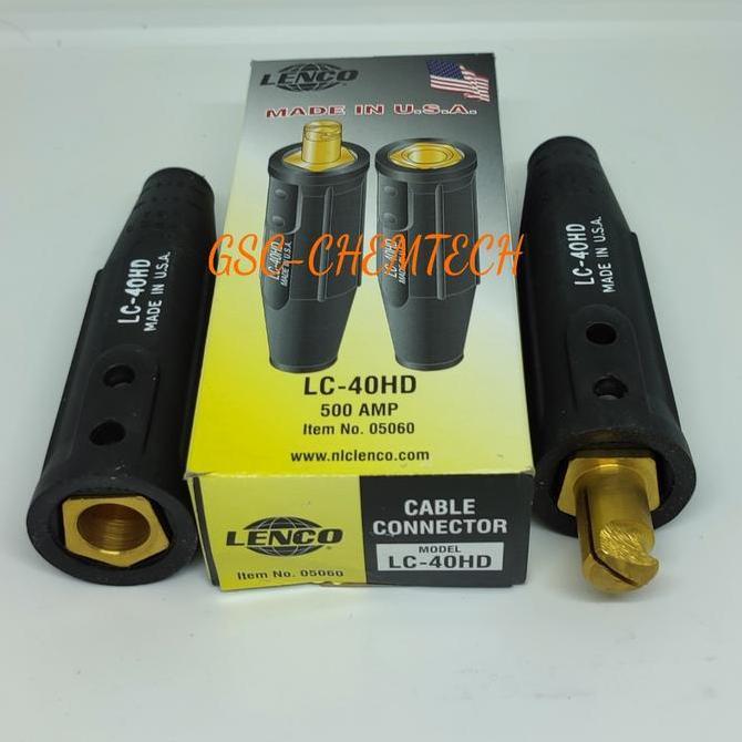 Diskon Cable Connector Lenco Lc-40Hd (500Amp) / Mesin Las