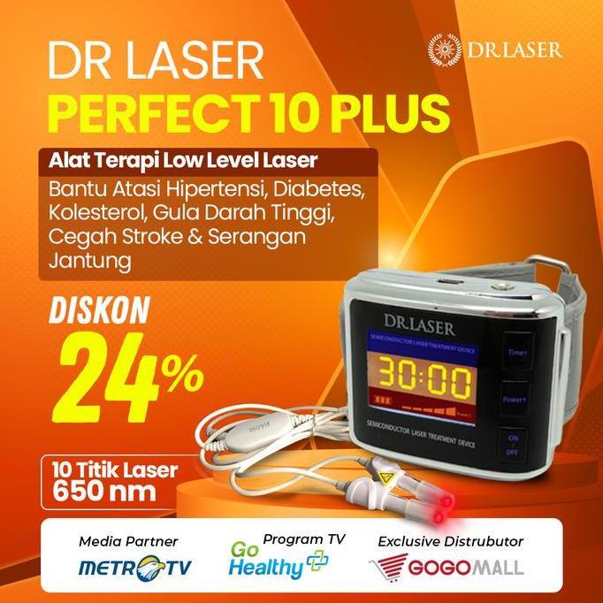 si_baybaystore - dr.laser perfect 1 plus - terapi melancarkan aliran darah bantu mempercepat proses 