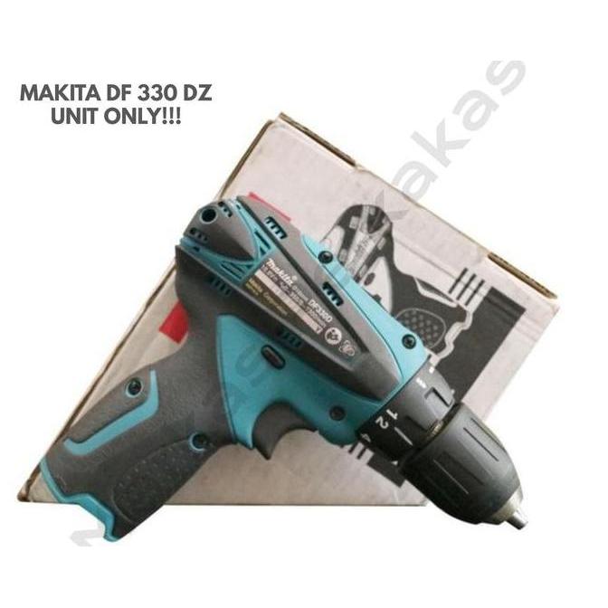 Terjangkau Unit Only Cordless Drill Makita Df 330 Dz - Mesin Bor Baterai 10,8V