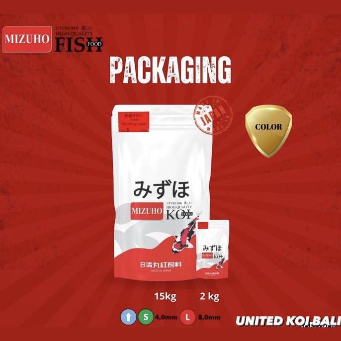 Pakan Ikan Koi ~ MIZUHO KOI COLOR WARNA 2 KG