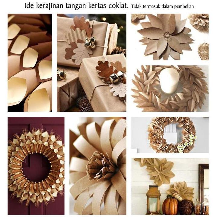 Fancy Paper 280 gsm A4 - Kertas Coklat Kraft Paper