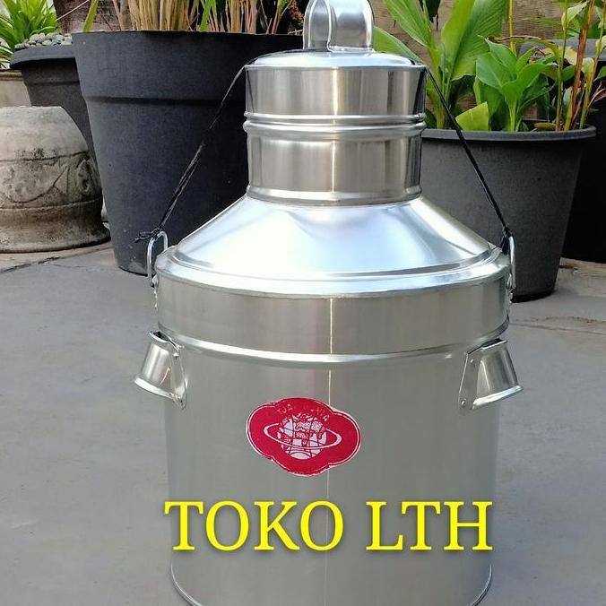 BEBAS ONGKIR - TONG PANCI AIR SUSU BAJIGUR DANDANG BULENG ALUMUNIUM