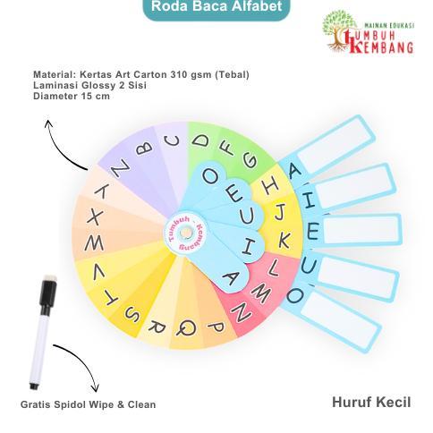 Promo Roda Baca Putar Alfabet Hijaiyah Mainan Edukasi Anak Belajar Mengenal Mengeja Dan Menulis Huru