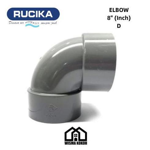 BEBAS ONGKIR - RUCIKA KENI / ELBOW PVC 8" (Inch) D