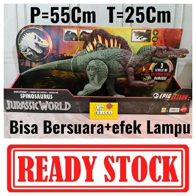 Mattel Jurassic World Damage Slash Attack Spinosaurus