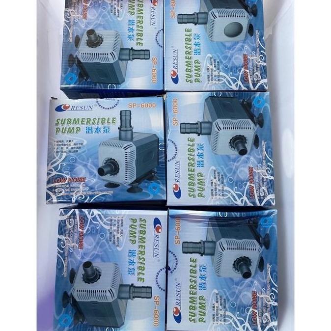 submersible pump RESUN SP 6000 / Pompa aquarium Celup SP6000