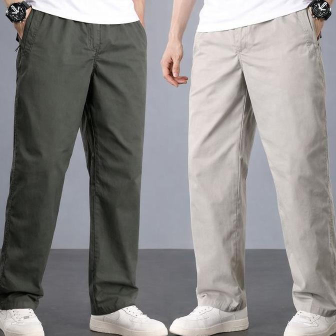 PROMO Celana Panjang Chinos Standar Pria Dewasa Unisex Reguler Slim Korean Style Chino Straight Katu