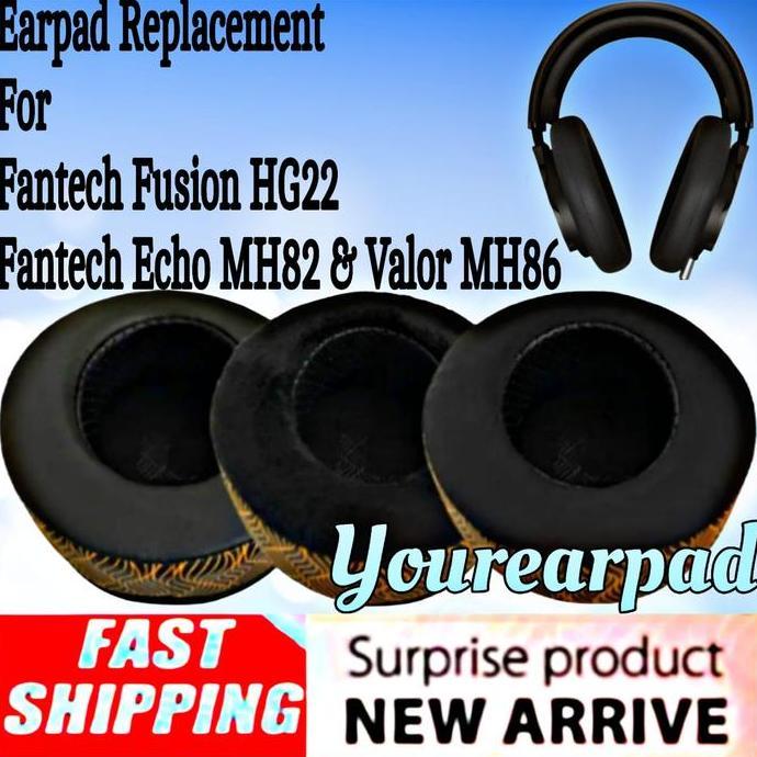 Bantalan Foam Pad Earcup Fantech Valor MH86 MH 86 Fusion HG22 Earpad