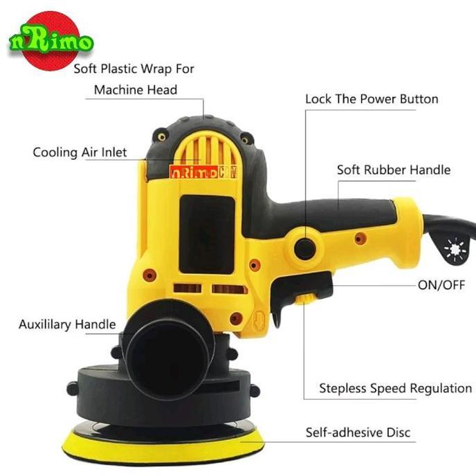 Diskon Mesin Poles Body Mobil Alat Polisher Kompon Buffing Polishing Machine