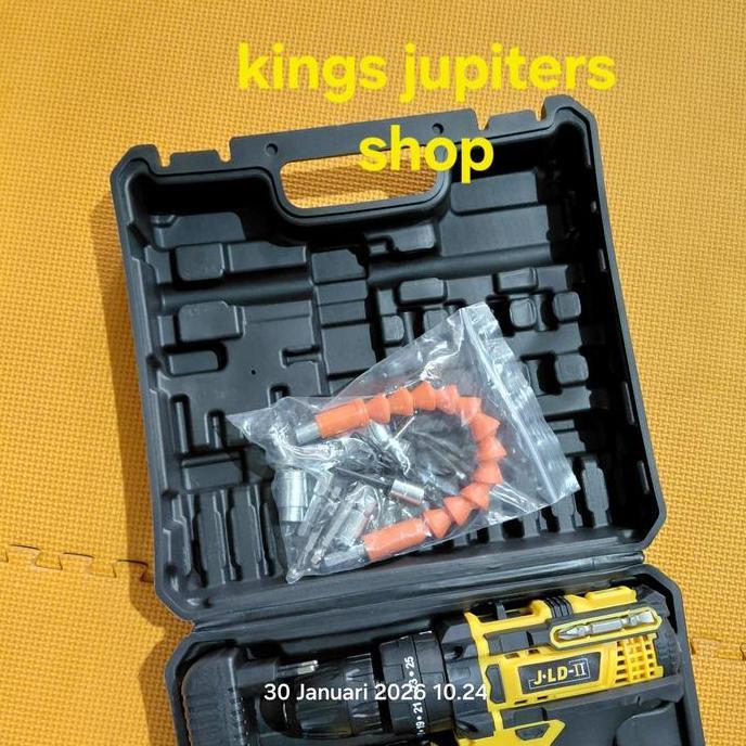 Diskon 2 Batre Set Jld Atau Dekwe ( Bor Batre 10Mm 488Vf ) ( Dekwe Cordless 10Mm 36Vf ) Codless Corl