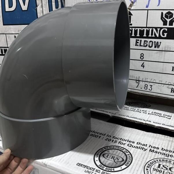 NEW Keni 8" inch D Elbow Knee Kenie Knie L PVC 8 inch D Langgeng