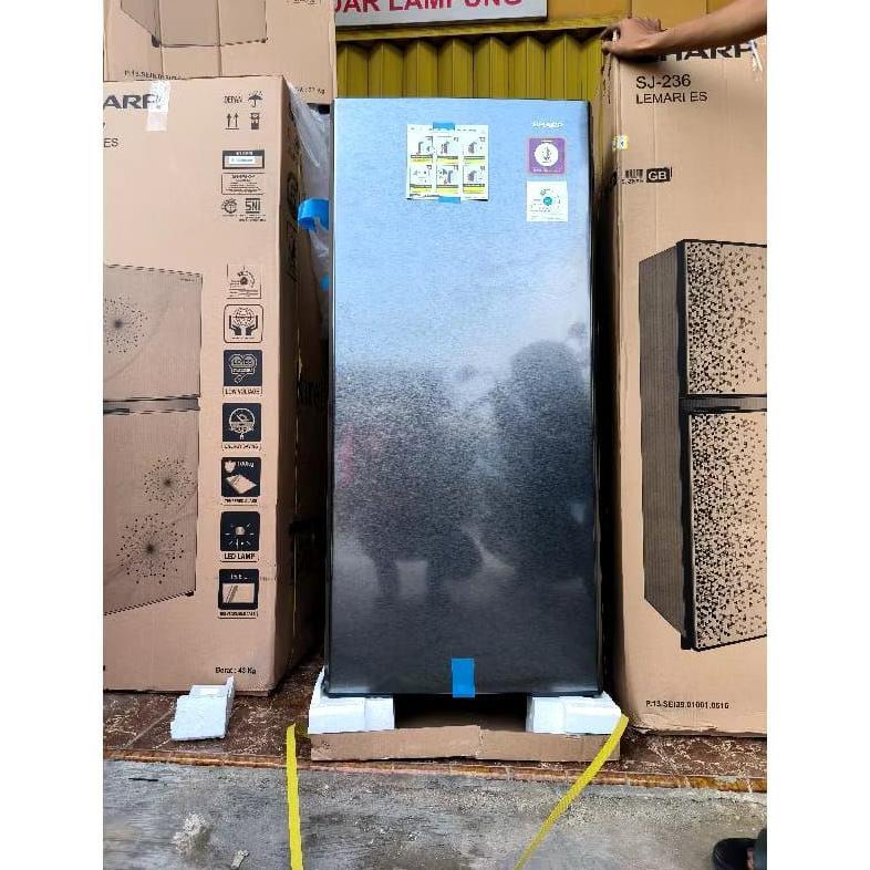 Ready freezer sharp 6 rak/sharp fjm 186