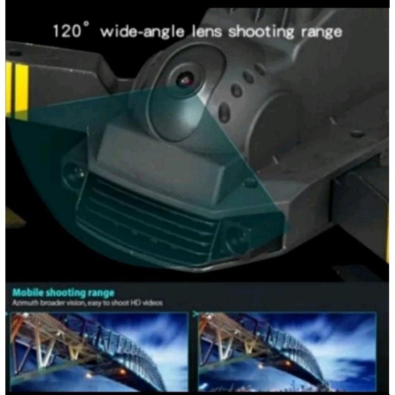 Drone Kamera E58 Quadchopter 4K Wifi Stabil Berjaya