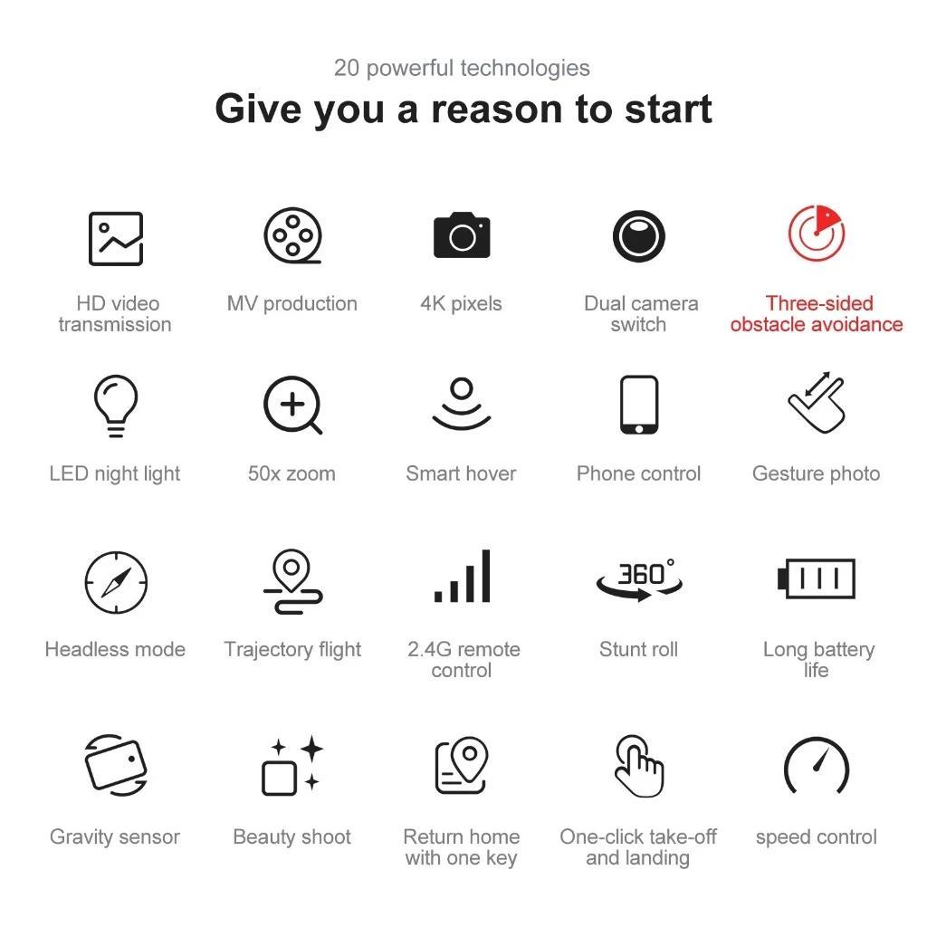 Drone E88Pro/ E99 Pro 4K Hd Kamera Shoot Original Indoor Outdoor Drone Mini Rc 4K Hd Camera Drone As