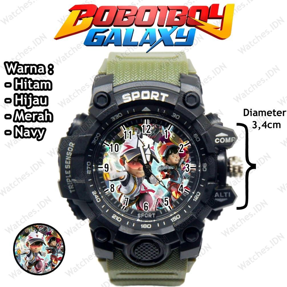 Jam Tangan Anak Lucu Karakter Boboiboy Anti Air