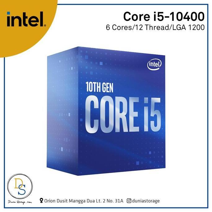 Intel Core i5 10400 Processor Comet Lake-S LGA 1200 6 Core Gen 10