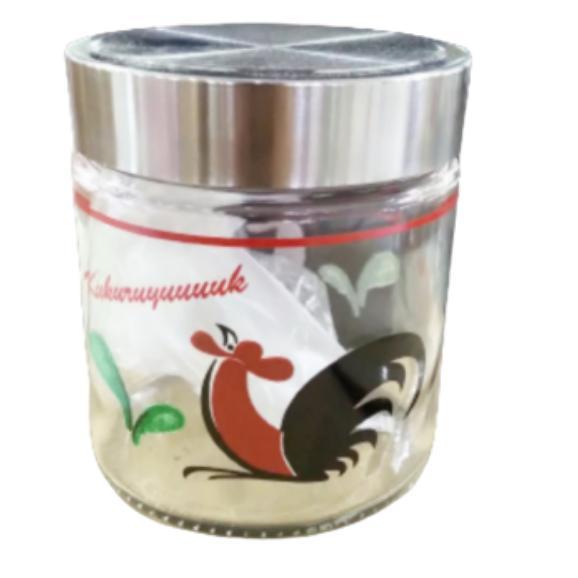 Godjilla Toples Kue Lebaran Kaca Terbaru Ayam Jago Bening 500 Ml Tutup Stainless Mewah Model Unik Da