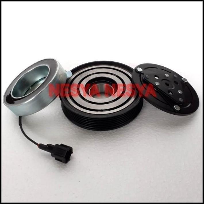 DISKON MAGNET MAGNIT CLUTCH PULLEY PULLY PULY PULI COMPRESSOR COMPRESOR KOMPRESSOR KOMPRESOR AC MOBI