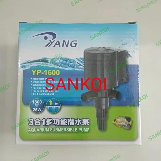 aquarium submersible pump YP 1600/YANG 1600