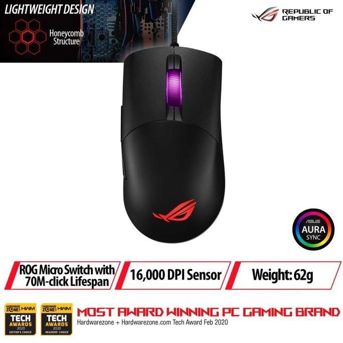 Mouse Asus ROG Keris Wired Gaming Mouse LightWeight FPS Mouse