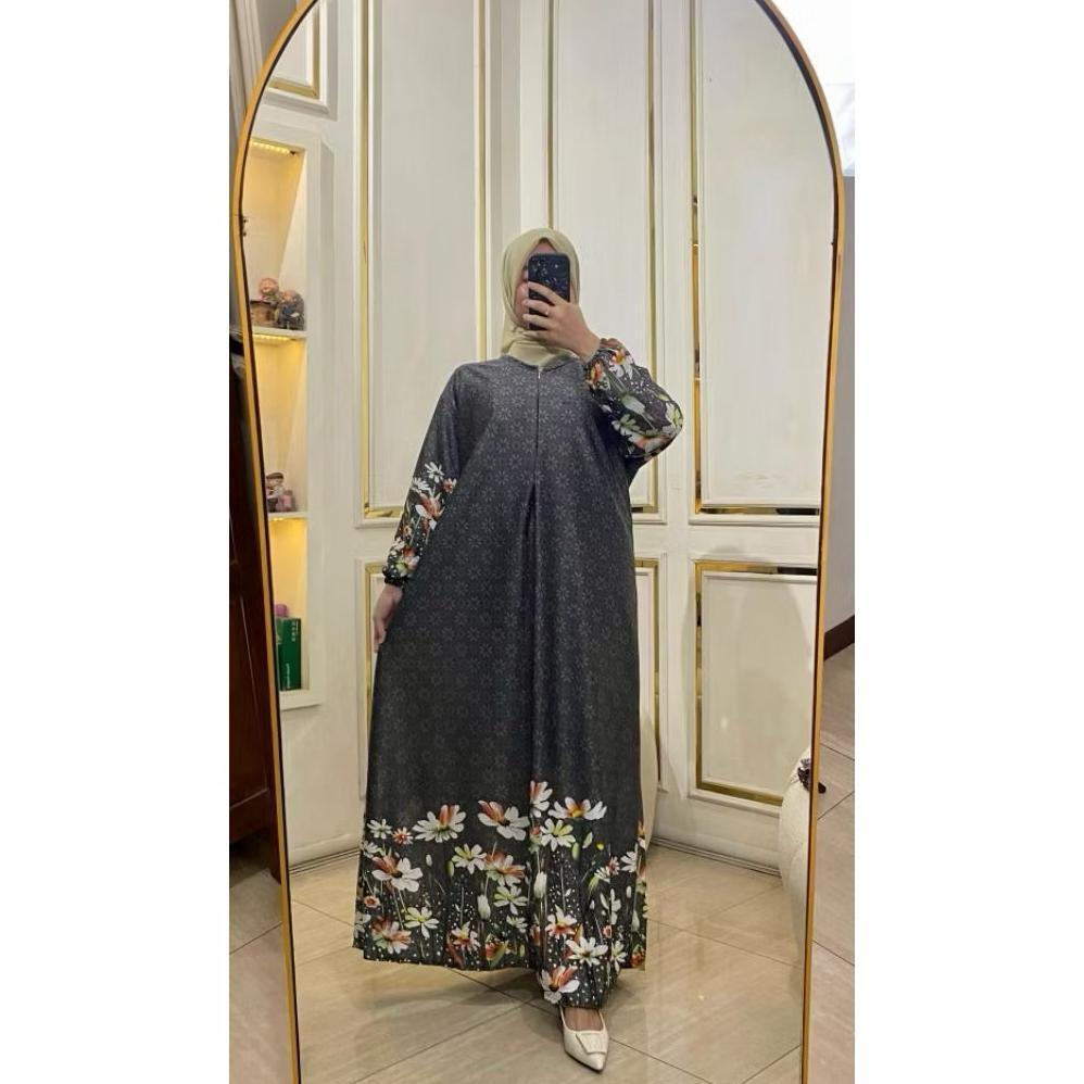 OFFICIAL Paket 100 Ribu Isi 3 Gamis Selena Premium Lengan Kerut