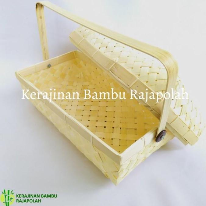 sokase/besek bambu jinjing ukuran 30x17cm