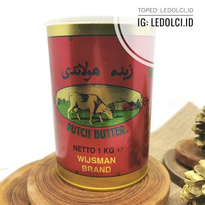 Mlkiron- Termurah Wijsman Butter Mentega Wijsman Wisman Wysman Kaleng 1 Kg