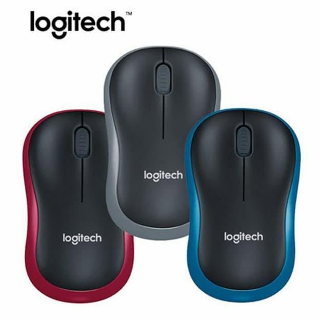 Mouse Wireless Logitech M185 Logitech Mouse Wireless M185 New Original Terbatas