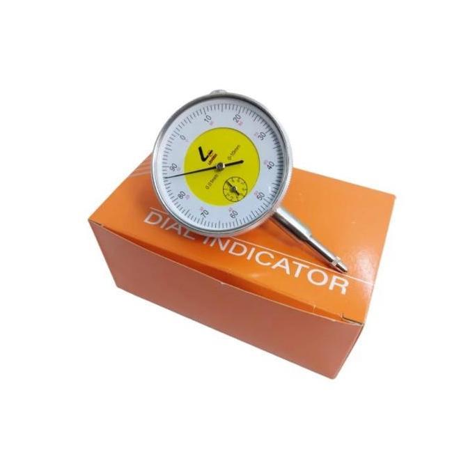 Murah Dial Indicator Dial Gauge Jarum Indikator 0-10Mm Dial Indicator Kuping