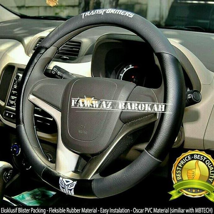 Promo Aksesoris Mobil cover Stir Sarung Stir Mobil KIA VISTO Diskon