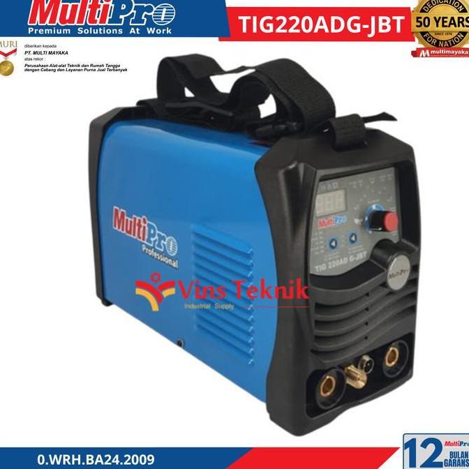 MULTIPRO Mesin Las aluminium AC/DC TIG220 Multipro TIG 220 Trafo Las argon