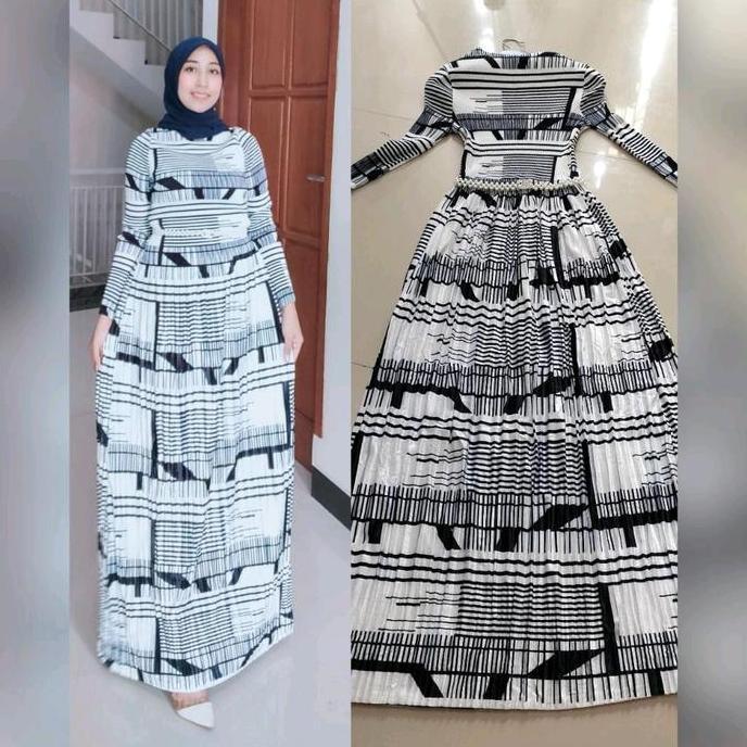 READY STOK GAMIS PLISKET BLUDRU IMPORT