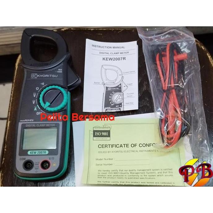 Sale Digital Clamp Meter Kew 2007R Kyoritsu / Tang Ampere Kyoritsu 2007R