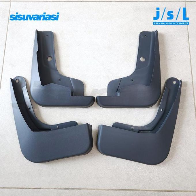 Kualitasbaik- Mudguard Rush Terios 2018-2025 Jsl Mud Guard Aksesoris Mobil Pelindung Lumpur