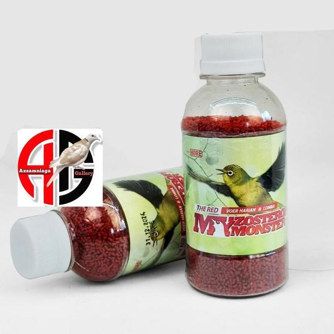 Kicaudor- Red Zomo Voer Burung Pleci Pakan Burung Pleci Pakan Burung Lomba