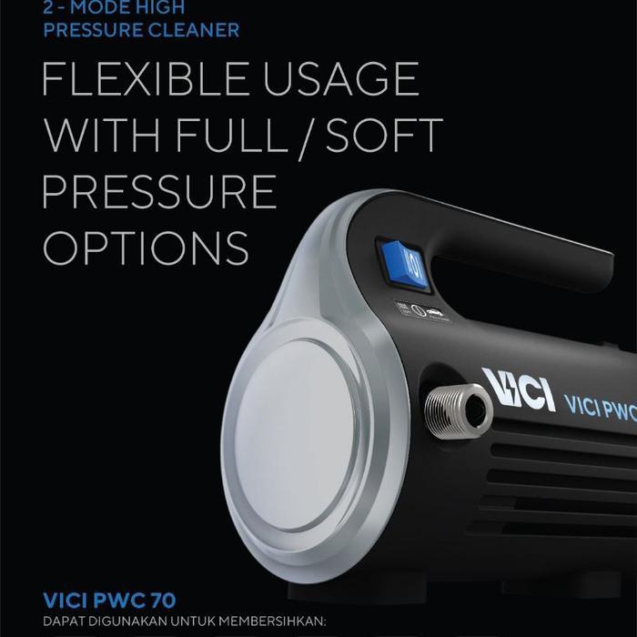 MESIN STEAM CUCI MOBIL AC VICI PWC 70 / JET CLEANER AC VICI PWC 70