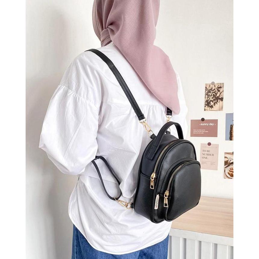 Bags- Tweelyforbag Tas Wanita  Kimmy Ransel Cewek Multifungsi Backpack