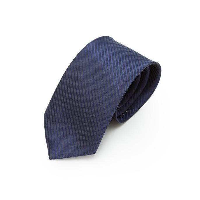 Alisan Dasi Salur Biasa Biru Dongker ALDS002