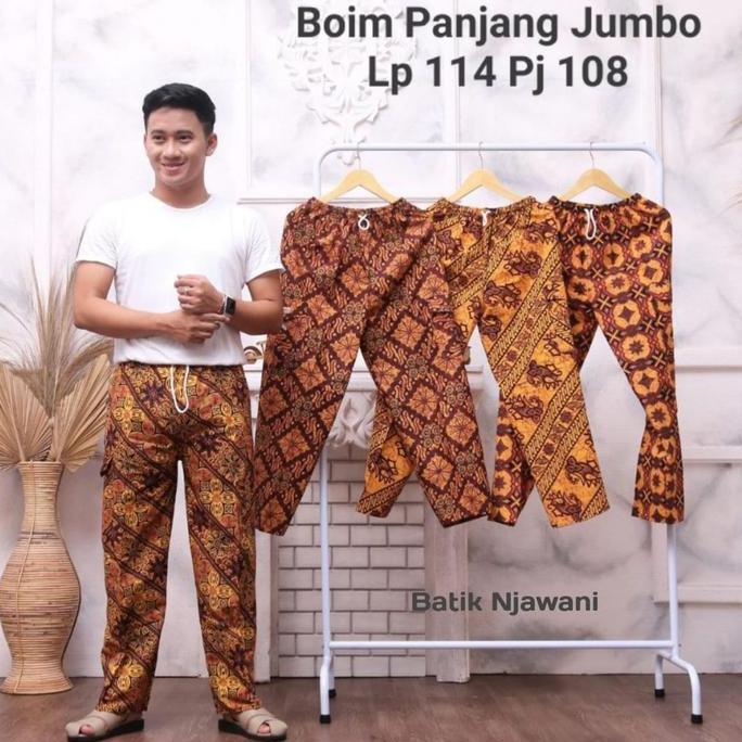 Celana Batik Boim Betawi Super Jumbo | CL2