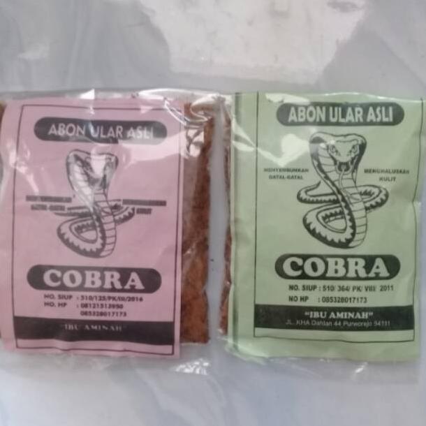 Abon Ular Asli Ibu Aminah