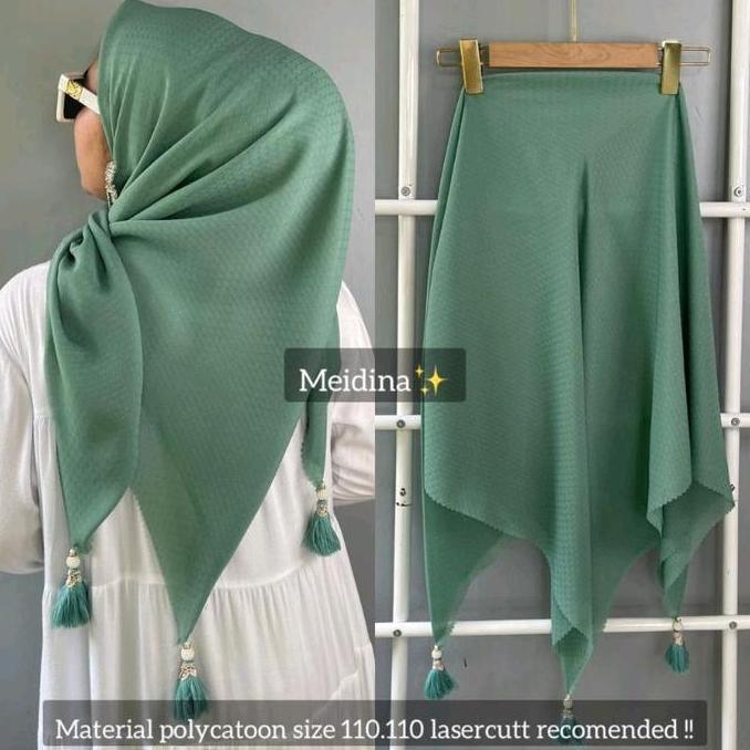 DV104 - SEGIEMPAT TASSEL POLOS/SEGIEMPAT POTTON STAR POLOS/SEGIEMPAT RUBICON JAMBUL Square