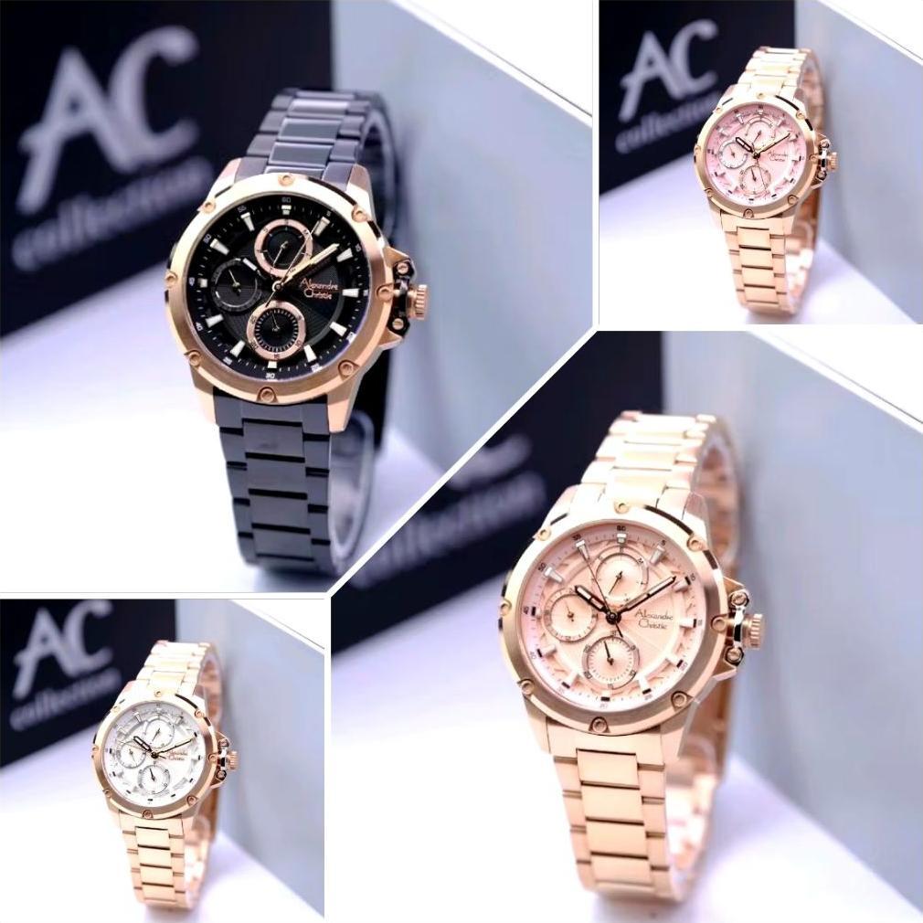 AC6564 Jam Tangan Wanita Alexandre Christie AC 6564 Original