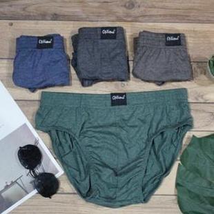 Gentle- Cd / Celana Dalam Pria Optima 1938 Hitam [3Pcs]