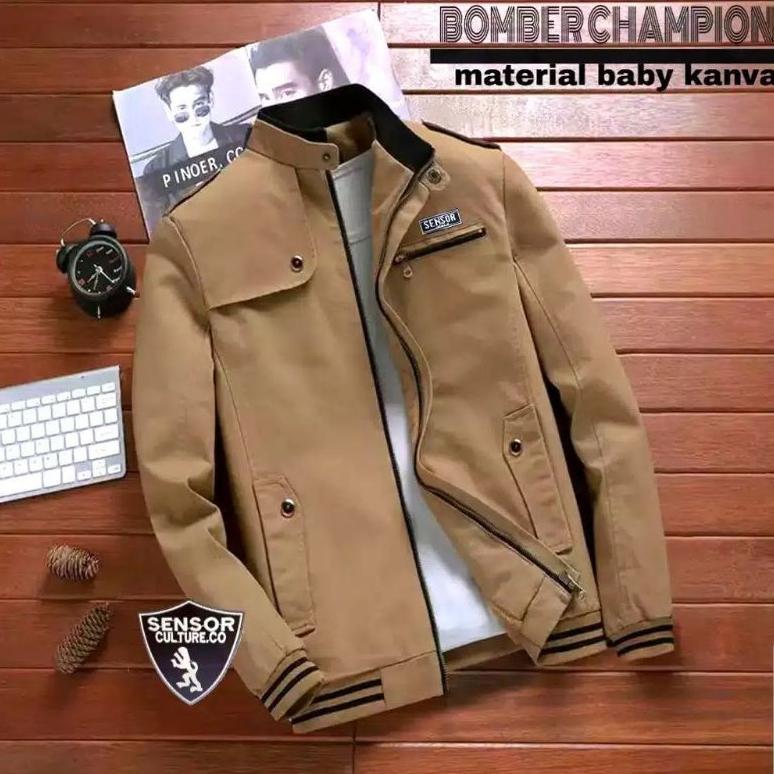 ORIGINAL JAKET BOMBER CAMPION JAKET BOMBER PRIA JAKET BOMBER TERLARIS JAKET BOMBER TERMURAH