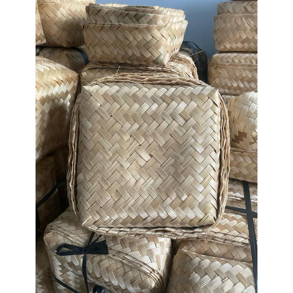 Besek Bambu 22X22 Besek Nasi Dll