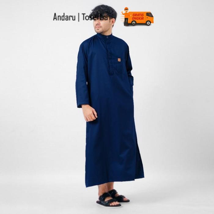 Original Gamis Pria Gamis Putih Polos Gamis Hitam Polos Lengan Panjang