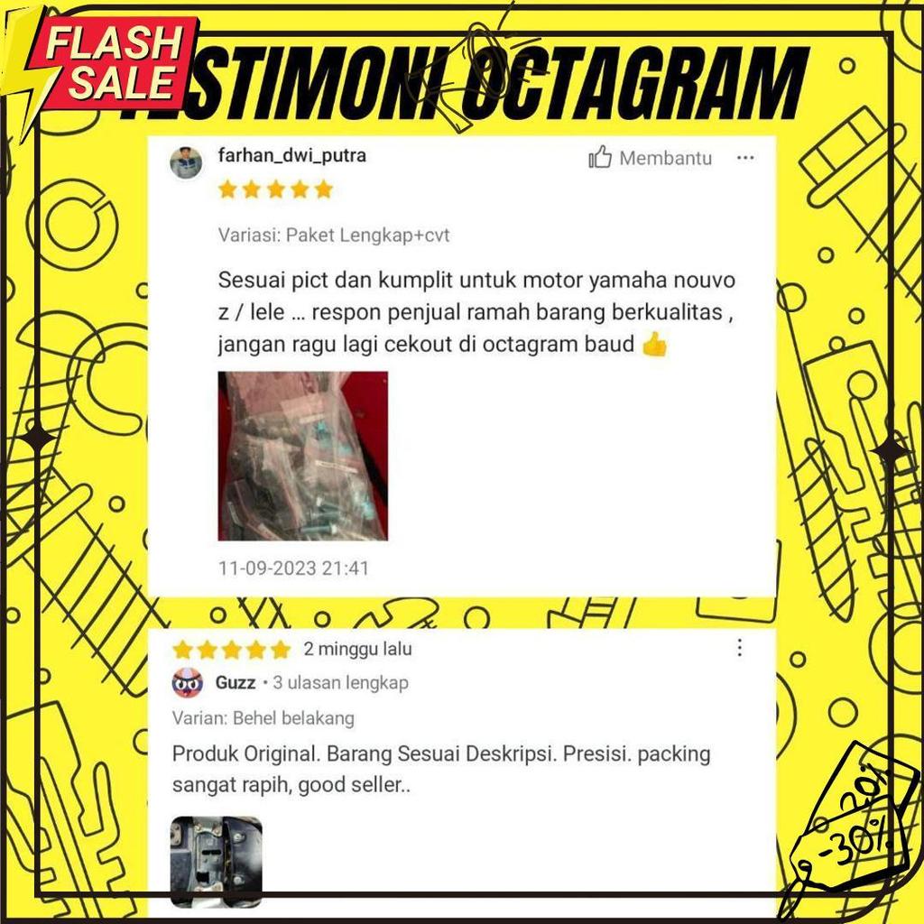 Baut Suzuki Satria Lumba Fullset / Baut Satria Hiu Fullset / Baut Baut Suzuki Satria Hiu Lumba Fulls