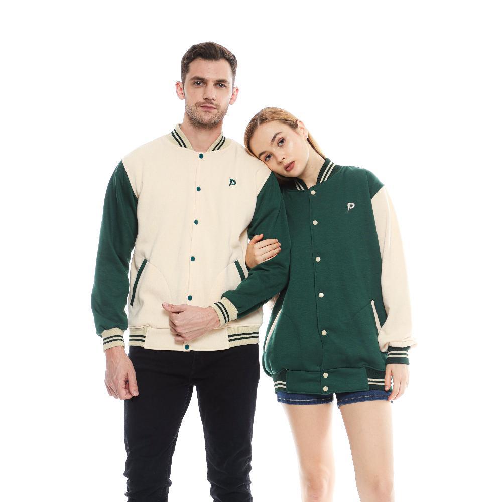 HOT PLATINUM WORLD Jacket Varsity Polos Outerwear Varsity Jacket Baseball East Team Fleece Black F2